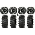 thumbnail image 1 of Raceline Ryno Bdlk 15" Wheels Bk 35" Outlaw M/T Tires Can-Am Commander Maverick Renegade Outlander Defender, 1 of 4