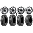 thumbnail image 1 of Raceline Ryno Bdlk 15" Wheels Mh 35" Alpha Tires Sportsman RZR Ranger, 1 of 4