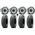 thumbnail image 1 of Raceline Ryno Bdlk 15" Wheels Mh 37" RocScraper Tires Can-Am Maverick X3 / Honda Pioneer 1000 / Talon, 1 of 4