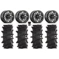 thumbnail image 1 of Raceline Ryno Beadlock 14" Wheels Gm 32" Outlaw Max Tires Kawasaki Mule Pro FXT, 1 of 4