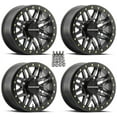 thumbnail image 1 of Raceline Ryno Beadlock ATV Wheels/Rims Gunmetal 15" Sportsman 550 850 1000, 1 of 3