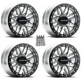 thumbnail image 1 of Raceline Ryno Beadlock ATV Wheels/Rims Machined 14" Sportsman 550 850 1000, 1 of 3
