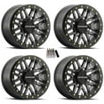 thumbnail image 1 of Raceline Ryno Beadlock UTV Wheels/Rims Gunmetal 14" Kawasaki Teryx Mule, 1 of 3