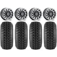 thumbnail image 1 of Raceline Squad 15" Wheels Bk +10mm 33" Desert Series Tires Sportsman RZR Ranger, 1 of 4