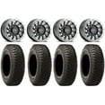 thumbnail image 1 of Raceline Squad Bdlk 15" Wheels Bk +10mm 32" BFG KM3 Tires Kawasaki Mule Pro FXT, 1 of 4