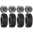 thumbnail image 1 of Raceline Squad Bdlk 15" Wheels Bk +10mm 33" XC450 Tires Kawasaki Mule Pro FXT, 1 of 4