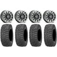 thumbnail image 1 of Raceline Squad Bdlk 15" Wheels Bk +38mm/+10mm 32" Rock-A-Billy Tires Can-Am Defender, 1 of 5