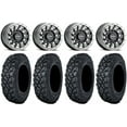 thumbnail image 1 of Raceline Squad Bdlk 15" Wheels Bk +38mm 32" Klever X/T Tires SportsmanRZRRanger, 1 of 4