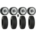 thumbnail image 1 of Raceline Squad Bdlk 15" Wheels Si +10mm 32" DX440 Tires Sportsman RZR Ranger, 1 of 4
