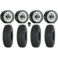 thumbnail image 1 of Raceline Squad Bdlk 15" Wheels Si +10mm 35" Chicane LT Tires KawasakiMuleProFXT, 1 of 4