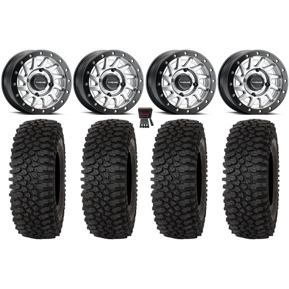Raceline Squad Bdlk 15" Wheels Si +38mm 33" Roctane STX Tires Polaris RZR XP 1000 / PRO XP / Ranger XP 900/1000
