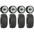thumbnail image 1 of Raceline Squad Bdlk 15" Wheels Si +38mm 33" XCR350 Tires Kawasaki Mule Pro FXT, 1 of 4