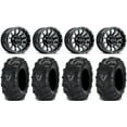 thumbnail image 1 of Raceline Trophy 14" Black Wheels 28" Mud Lite II Tires Polaris RZR XP 1000 / PRO XP / Ranger XP 900/1000, 1 of 4