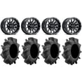 thumbnail image 1 of Raceline Trophy 14" Black Wheels 29.5" Assassinator Tires Can-Am Commander Maverick Renegade Outlander Defender, 1 of 4