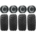 thumbnail image 1 of Raceline Trophy 14" Black Wheels 30" Reptile Tires Can-Am Commander Maverick Renegade Outlander Defender, 1 of 4