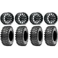 thumbnail image 1 of Raceline Trophy 14" Black Wheels 32" Rampage Tires Sportsman RZR Ranger, 1 of 4
