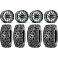 thumbnail image 1 of Raceline Trophy 14" Grey Wheels 26" Bear Claw HTR Tires Polaris RZR XP 1000 / PRO XP / Ranger XP 900/1000, 1 of 4