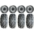 thumbnail image 1 of Raceline Trophy 14" Grey Wheels 27" MotoClaw Tires Polaris RZR XP 1000 / PRO XP / Ranger XP 900/1000, 1 of 4