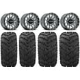 thumbnail image 1 of Raceline Trophy 14" Grey Wheels 27" Reptile Tires Can-Am Commander Maverick Renegade Outlander Defender, 1 of 4