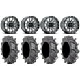 thumbnail image 1 of Raceline Trophy 14" Grey Wheels 28" BKT AT 171 Tires Sportsman RZR Ranger, 1 of 4