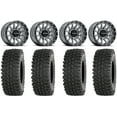 thumbnail image 1 of Raceline Trophy 14" Grey Wheels 32" BDC Tires Sportsman RZR Ranger, 1 of 4