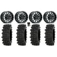 thumbnail image 1 of Raceline Trophy 14" Wheels Black 27" ACP Tires Sportsman RZR Ranger, 1 of 4
