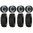 thumbnail image 1 of Raceline Trophy 14" Wheels Black 32" XComp ATR Tires Can-Am Commander Maverick Renegade Outlander Defender, 1 of 4