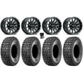thumbnail image 1 of Raceline Trophy 14" Wheels Black +38mm/+10mm 30" Ridge Saw 2.0 Tires Honda Talon, 1 of 5