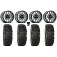 thumbnail image 1 of Raceline Trophy 14" Wheels Grey 27" RC500 Tires Polaris RZR XP 1000 / PRO XP / Ranger XP 900/1000, 1 of 4