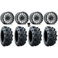thumbnail image 1 of Raceline Trophy 14" Wheels Grey 27" Vampire II Tires Can-Am Commander Maverick Renegade Outlander Defender, 1 of 4