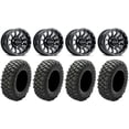 thumbnail image 1 of Raceline Trophy 15" Black Wheels 32" Crawler XG Tires Can-Am Maverick X3 / Honda Pioneer 1000 / Talon, 1 of 4