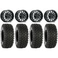thumbnail image 1 of Raceline Trophy 15" Black Wheels 32" XC450 Tires Polaris RZR XP 1000 / PRO XP / Ranger XP 900/1000, 1 of 4