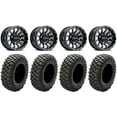 thumbnail image 1 of Raceline Trophy 15" Black Wheels 33" Crawler XR Tires Polaris RZR XP 1000 / PRO XP / Ranger XP 900/1000, 1 of 4