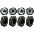thumbnail image 1 of Raceline Trophy 15" Grey Wheels 28" Crawler XG Tires Sportsman RZR Ranger, 1 of 4