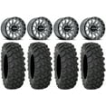 thumbnail image 1 of Raceline Trophy 15" Grey Wheels 30" XTR370 Tires Sportsman RZR Ranger, 1 of 4