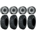 thumbnail image 1 of Raceline Trophy 15" Grey Wheels 32" Klever X/T Tires Sportsman RZR Ranger, 1 of 4