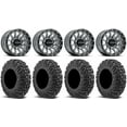 thumbnail image 1 of Raceline Trophy 15" Grey Wheels 32" MotoVator Tires Can-Am Maverick X3 / Honda Pioneer 1000 / Talon, 1 of 4