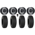 thumbnail image 1 of Raceline Trophy 15" Wheels Black 33" DX440 Tires Sportsman RZR Ranger, 1 of 4