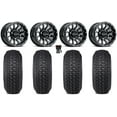 thumbnail image 1 of Raceline Trophy 15" Wheels Black 35" Regulator 2 Tires Can-Am Commander Maverick Renegade Outlander Defender, 1 of 4