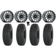 thumbnail image 1 of Raceline Trophy 15" Wheels Grey 33" Chicane LT Tires Can-Am Commander Maverick Renegade Outlander Defender, 1 of 4