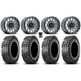 thumbnail image 1 of Raceline Trophy 15" Wheels Grey 34" Predator Tires Kawasaki Mule Pro FXT, 1 of 4
