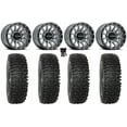 thumbnail image 1 of Raceline Trophy 15" Wheels Grey 35" RC500 Tires Sportsman RZR Ranger, 1 of 4