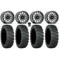 thumbnail image 1 of Raceline Trophy 15" Wheels Grey 35" Versa Cross V3 Tires Can-Am Commander Maverick Renegade Outlander Defender, 1 of 4