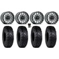 thumbnail image 1 of Raceline Trophy 15x6 Wheels Grey 30" Intersect Tires Sportsman RZR Ranger, 1 of 4
