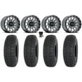 thumbnail image 1 of Raceline Trophy 15x6 Wheels Grey 32" Chicane LT Tires Sportsman RZR Ranger, 1 of 4