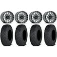 thumbnail image 1 of Raceline Trophy 15x6 Wheels Grey 32" Coyote Tires Polaris RZR XP 1000 / PRO XP / Ranger XP 900/1000, 1 of 4