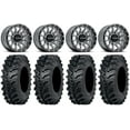 thumbnail image 1 of Raceline Trophy 15x6 Wheels Grey 32" MT911 Tires Polaris RZR XP 1000 / PRO XP / Ranger XP 900/1000, 1 of 4