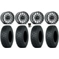 thumbnail image 1 of Raceline Trophy 15x6 Wheels Grey 35" Tenacity XNR Tires Sportsman RZR Ranger, 1 of 4