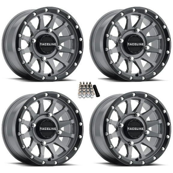 Raceline Trophy UTV Wheels/Rims Grey 15" Kawasaki Teryx Mule