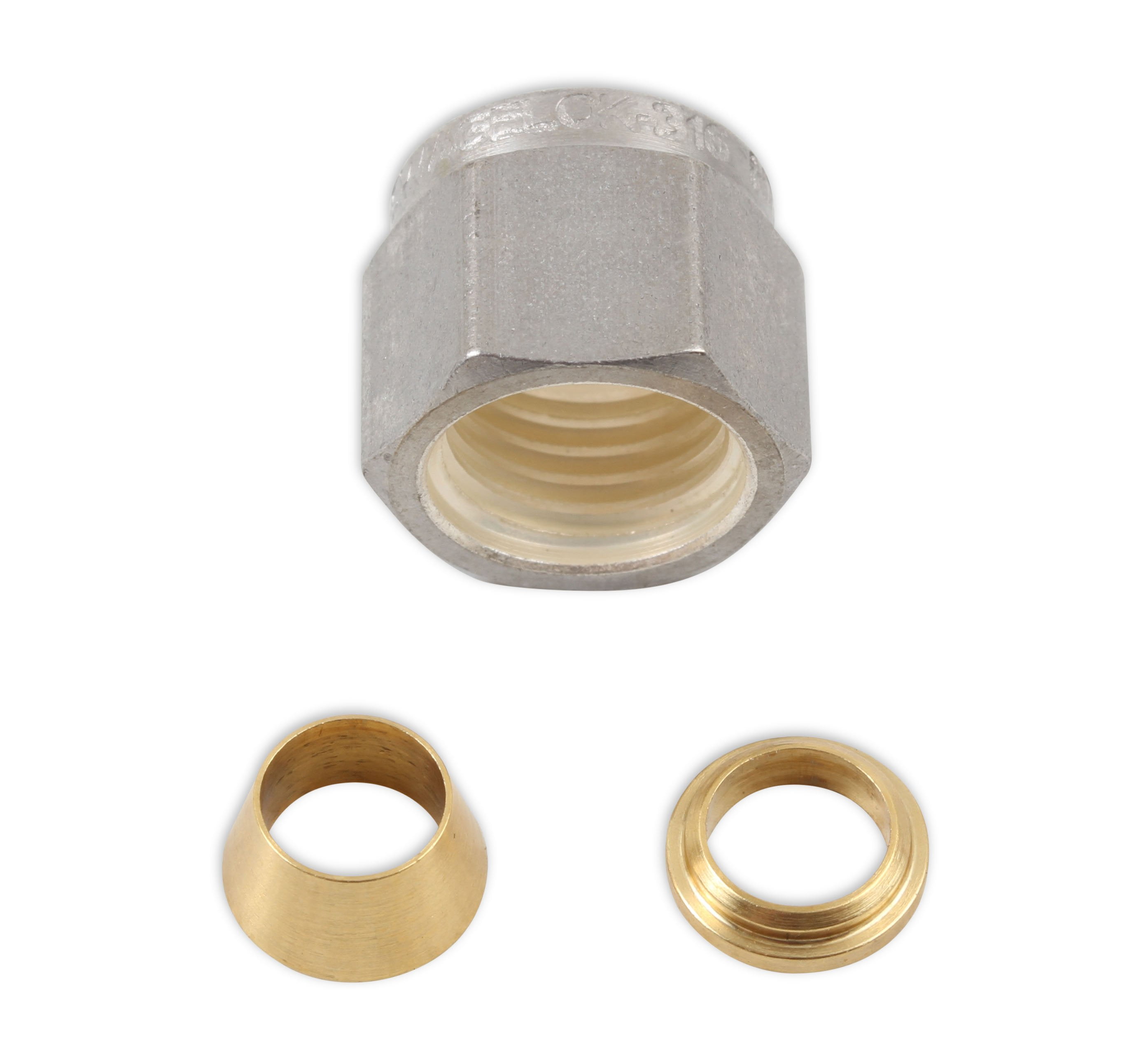 Racepak RPK800-TX-NF4 0.25 in. EGT Weldment Nut & Ferrule